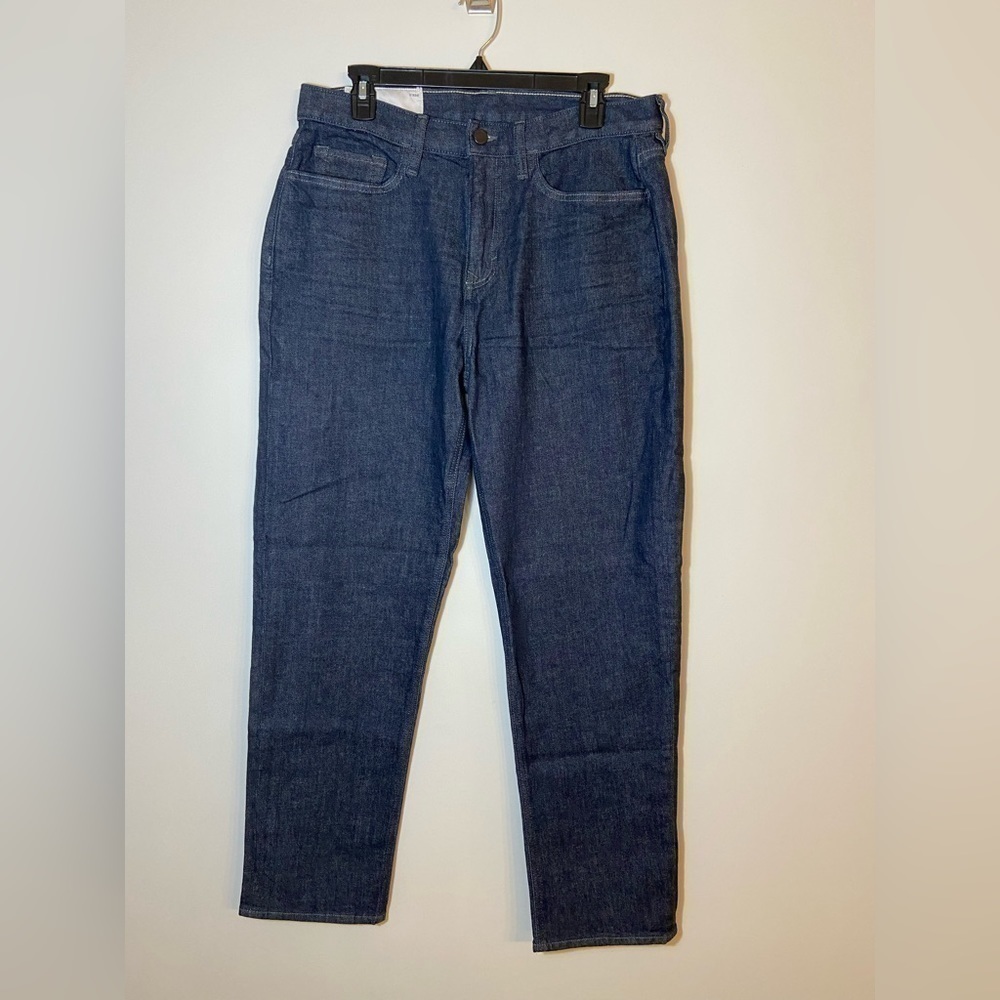 Nwt Banana Republic Relaxed Fit 31X30 HIGH Rise DARK WASH (RECYCLED) MSRP $129